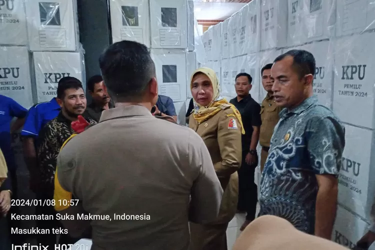 KIP Nagan Raya Mulai Lipat Surat Suara Pemilu 2024, Berikut Jumlah Keseluruhan (Dok. Desta)