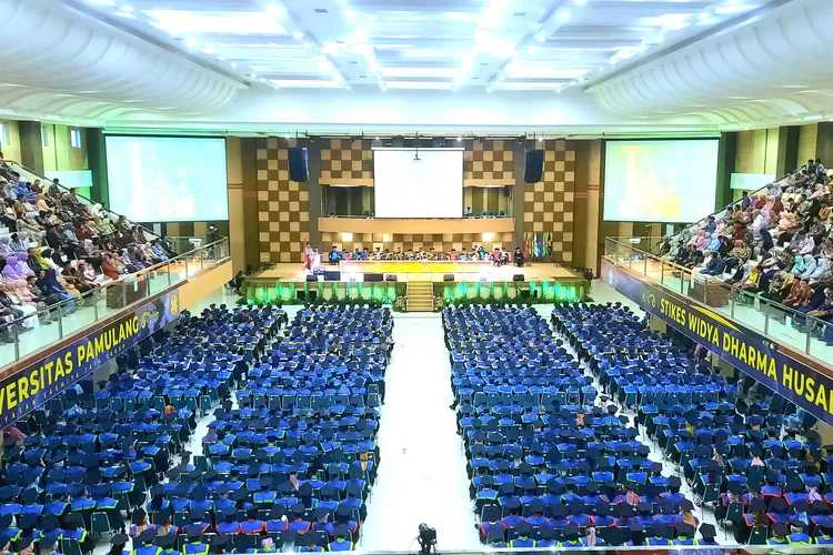 Wisuda Magister, Sarjana dan Ahlimadya Universitas Pamulang ke 104 (Dok. Ulfah)