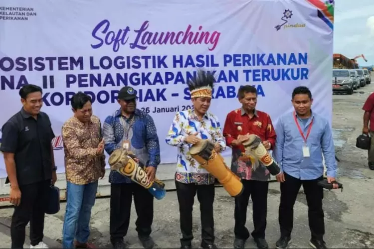 Soft launching ekosistem hasil perikanan zona II PIT koridor Biak-Suarabaya