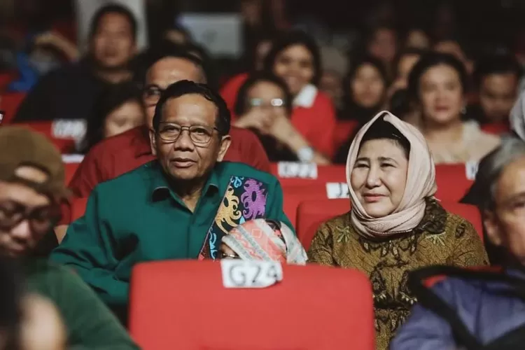 Mahmud Md dan Istri (Instagram @mahfudmd)