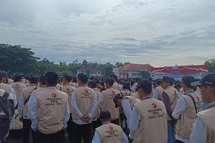 Apel Siaga Pengawas Pemilu 2024 (Dok. El/Klikanggaran.com)