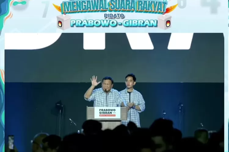 Prabowo dan Gibran (Tangkapan Layar)