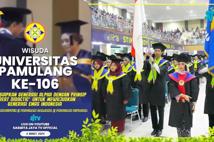 Prosesi Wisuda ke-106 Unpam (SJTV Official)