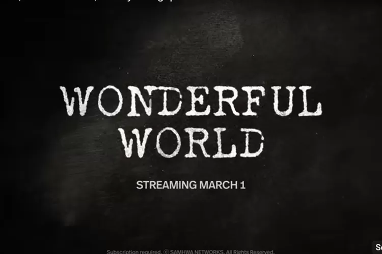 Wonderful World (poster)