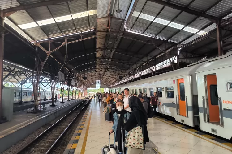 PT KAI Daop 5 Purwokerto, Jawa Tengah masih menyediakan sebanyak 257.104 tiket kereta api (Foto: Istimewa)