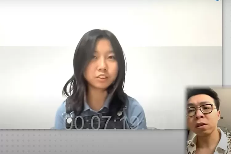 Anaknya Amy BJ dan Aden Wang di Podcast dr. Richard Lee (Tangkapan Layar)