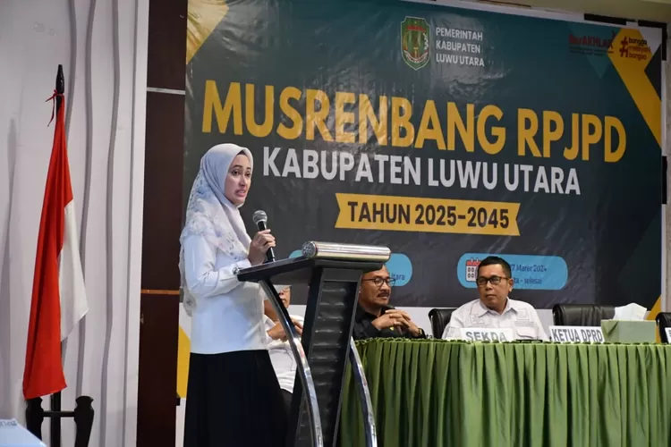 Indah Putri Indriani Mendesain Luwu Utara 20 Tahun ke Depan (klikanggaran)