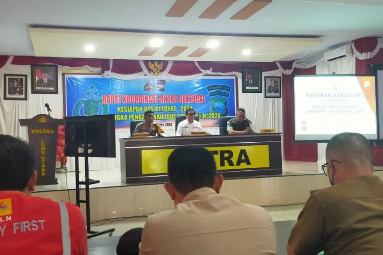 Operasi Ketupat Tahun Ini, Polres Luwu Utara Maksimalkan Malam Takbiran (Foto: Nunu)