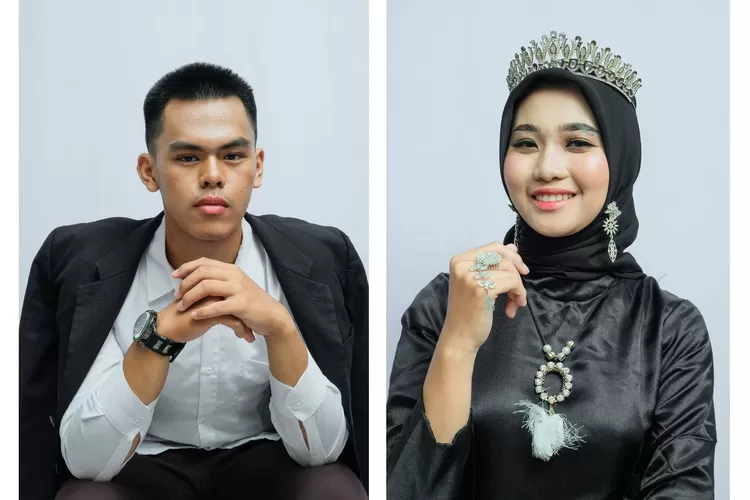 Yeheskial Ibrahim Fattah, Duta Genre putra, dan Sitti Rasida, Duta Genre putri (foto istimewa)
