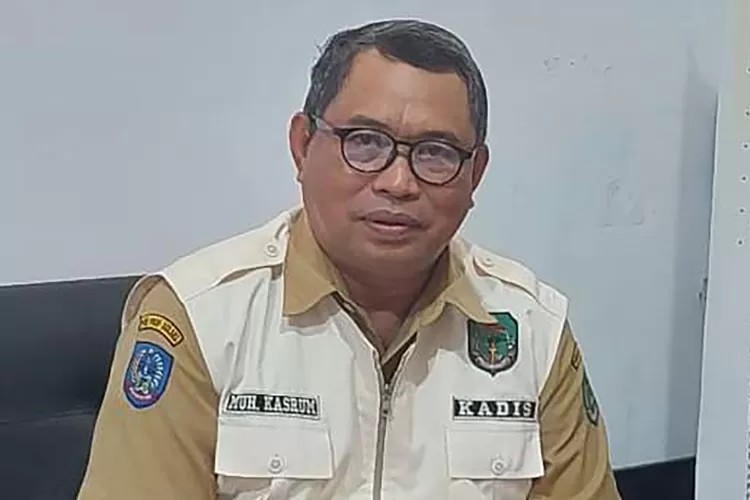 Kepala Disdukcapil Luwu Utara, Muhammad Kasrum, Sabtu (7/4/2024), di Masamba (Foto istimewa)