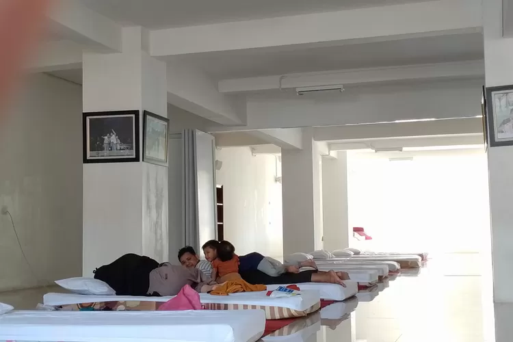 Wow, Ada Posko Mudik Tempat Tidur Super Nyaman di Posko MudikMu UMP (Dok. Istimewa)