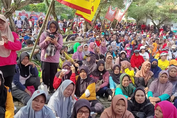 Berharap Doorprize Sepeda Motor, Ribuan Pekerja Peringati May Day (Dok. Istimewa)