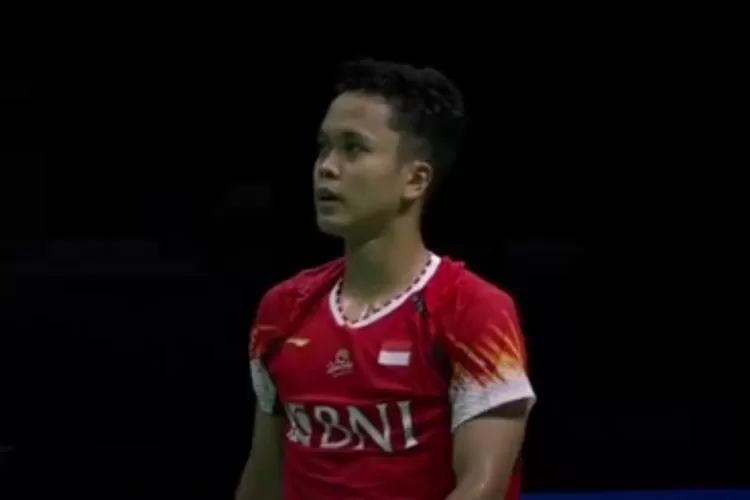 Anthony Sinisuka Ginting  Kalah dengan Sanagt Mudah di Piala Thomas 2024