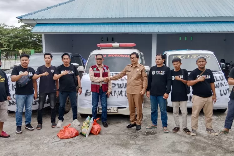 Dilepas Suaib, KKLU Morowali Salurkan Bantuan Kemanusiaan untuk Korban Bencana di Luwu Utara (Dok. Istimewa)