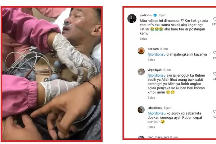 Ruben Onsu Ambruk saat jadi Host (Instagram @sarwendah29)