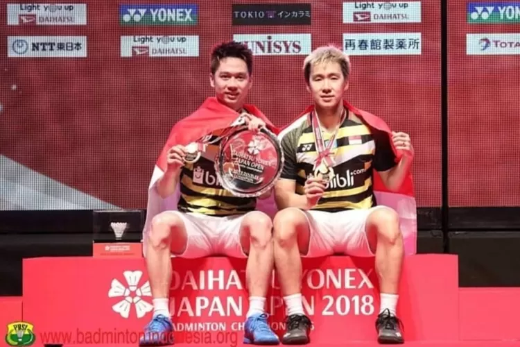 The Minions (Instagram Kevin Sanjaya)