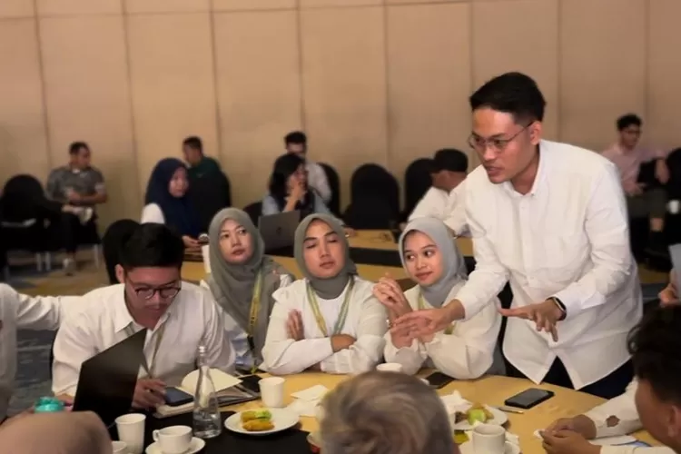 Delegasi Tangsel menyampaikan gagasan pada bursa ide  Sumber: Dok. Pribadi