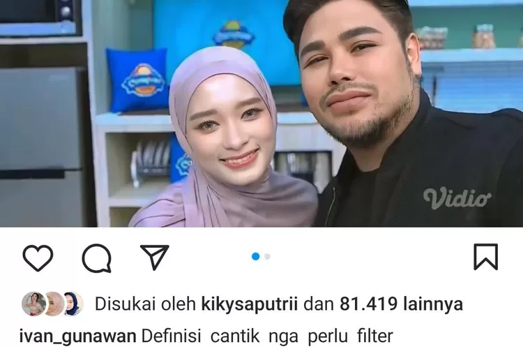 Ivan Gunawan dan Inara Rusli (Tangkap Layar)