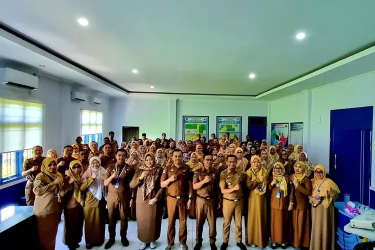 Dinkes Lutra Belajar Implementasi Integrasi Layanan Kesehatan Primer di Maros (Dok. LHR)