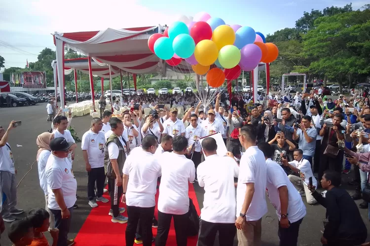 Launching Pilkada oleh KPU Lubuk Linggau