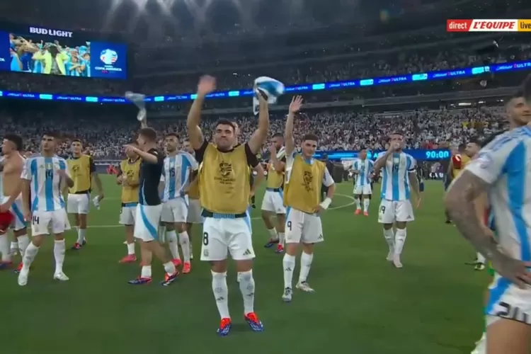  Argentina Melangkah ke Final Copa America 2024 (Tangkapan Layar)