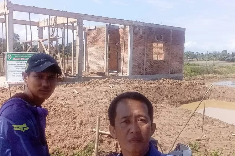 Ini Penampakan Sanggar Tani Usulan PPL di Desa Lampuawa, Progresnya Sudah 62,25 Persen (Dok. LHR)