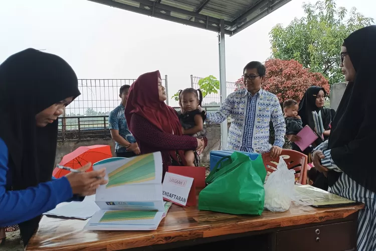 Upaya Luwu Utara Zero Stunting, Wabup Suaib Mansur Intens Kunjungi Posyandu (Dok. LHR)