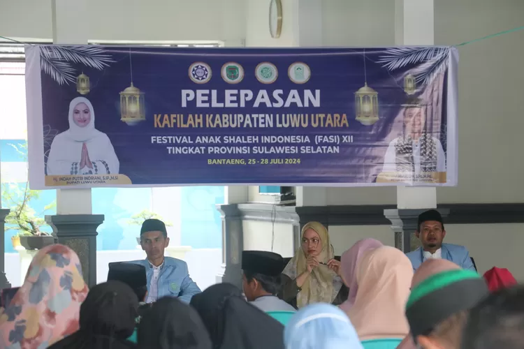Bupati Luwu Utara Lepas 37 Peserta FASI XII ke Bantaeng (Dok. LHR)