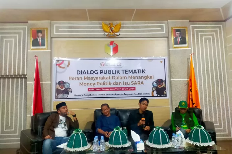 Cegah Politik Uang, Wakil Rektor IV Unanda Palopo Sarankan Bawaslu Lutim Bentuk Kelompok Demokrasi (Dok. LHR)