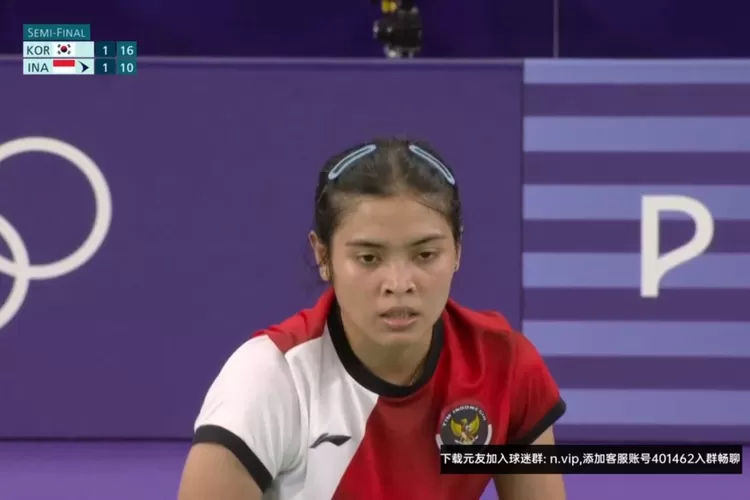 Gagal ke Final Olimpiade, Gregoria Mariska Tunjung Dipastikan Raih Medali Perunggu (Tangkapan Layar)