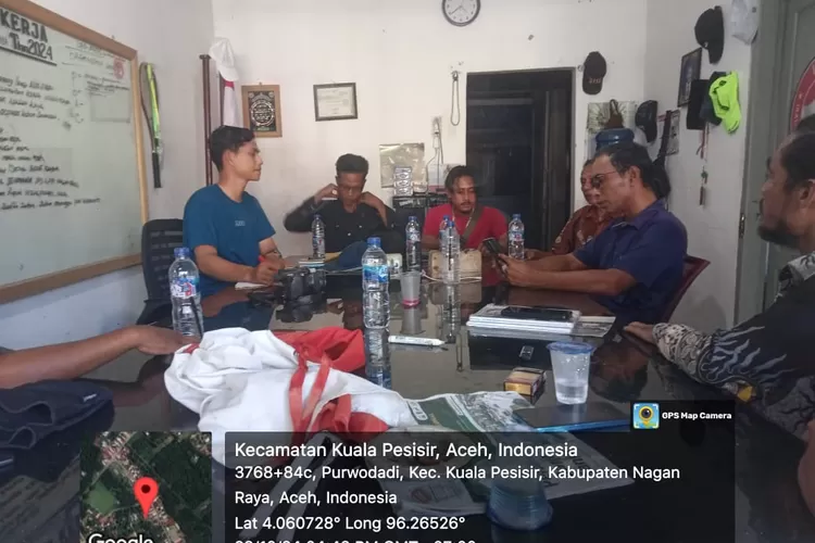 Ridwanto Ajak Jajaran A-PPI Kerja Sesuai AD/ ART Saat Rapat Evaluasi Kerja DPD A-PPI Kabupaten Nagan Raya 2024 (Desta)