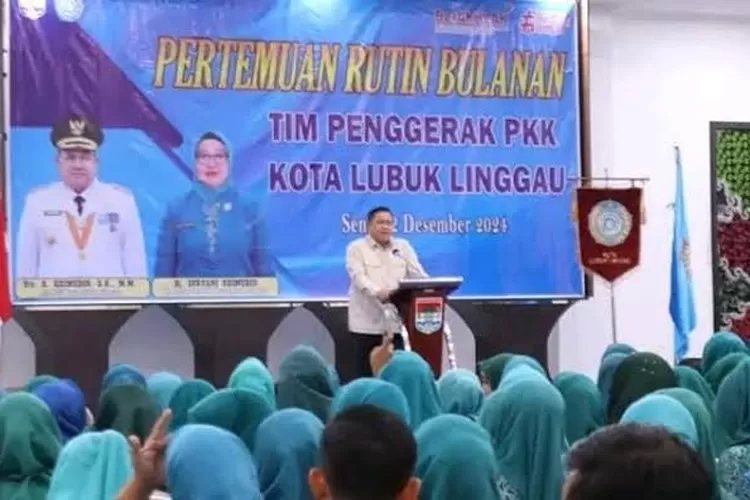 Pertemuan rutin TP PKK Kota Lubuk Linggau