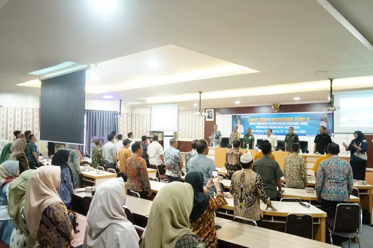 Bappeda Nagan Raya Gelar FGD II Draf Dokumen KRB (Daok. Desta)