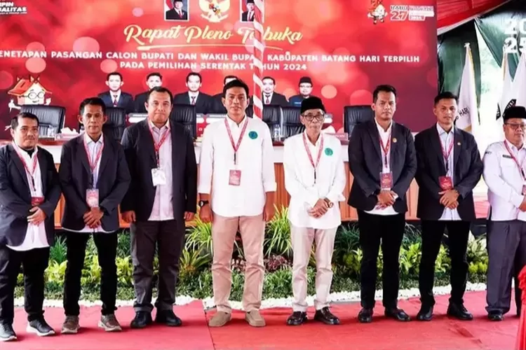 Rapat Pleno Terbuka KPU Penetapan Pasangan Calon Bupati dan Wakil Bupati Terpilih&nbsp; Pilkada Serentak tahun 2024. (Dok. Annuza)