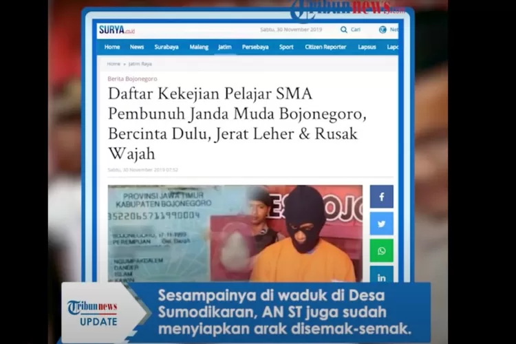 Analisis Wacana Pemberitaan Femisida Pada Media Massa Laman Youtube Tribun News: Perspektif Sara Mills (Youtube Tribun News)