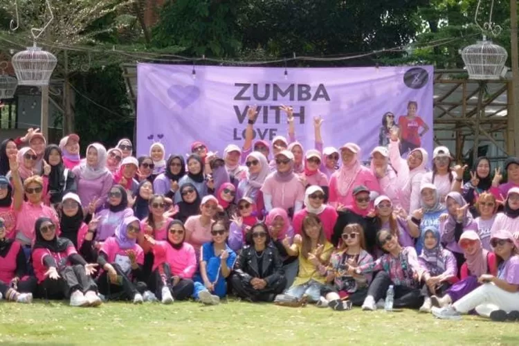 Zumba With Love, Cara Emak-emak Merayakan Cinta Lewat Zumba Saat Valentine (Dok. Irma TH)