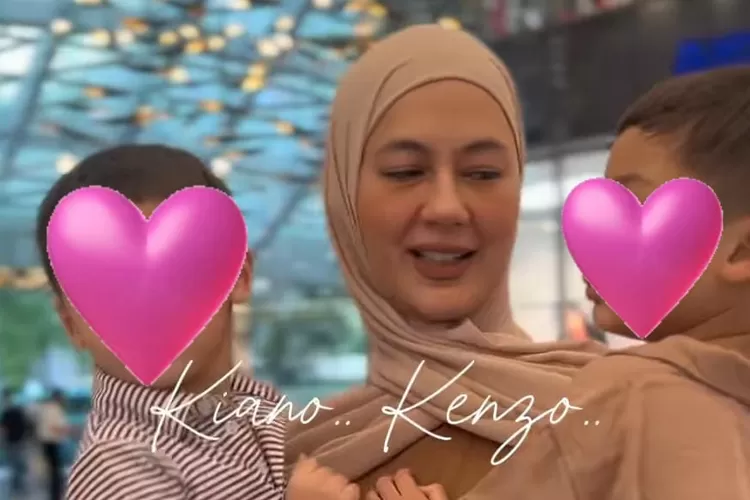 Miris! Kenzio Minta Paula Verhoeven Pergi : Nanti Mama dimarahi Papa! (Instagram Paula Verhoeven)