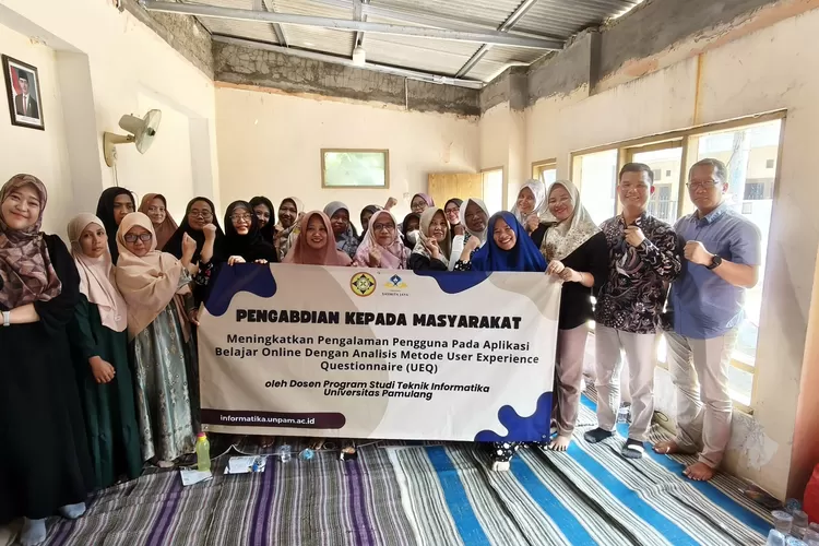 Dosen Teknik Informatika Universitas Pamulang Gelar Pengabdian Kepada Masyarakat Tingkatkan Pengalaman Pengguna Aplikasi Belajar Online (Istimewa)