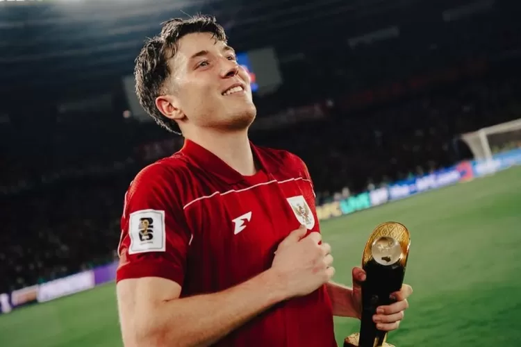 Pemain di klub Oxford United sekaligus punggawa Timnas Indonesia, Ole Romeny.  ((Instagram.com/@oleromeny))