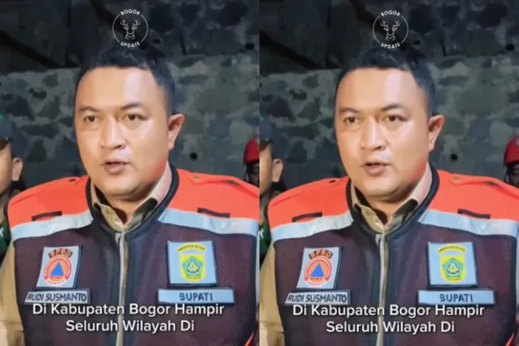 Bupati Bogor, Rudi Susmanto.  ((Instagram.com/@bogor_update))