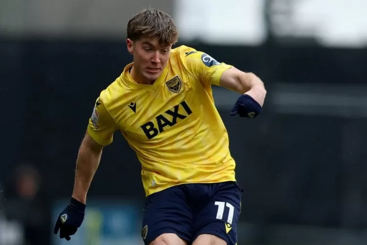 Pemain di klub Oxford United sekaligus punggawa Timnas Indonesia, Ole Romeny.  ((Instagram.com/@oleromeny))