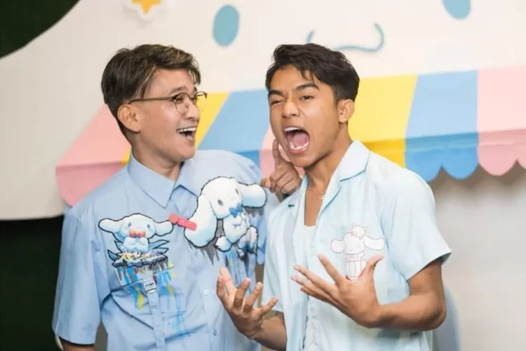 Potret Ruben Onsu dengan putra sulungnya, Betrand Peto ( (Instagram/ruben_onsu))