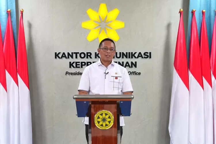 Kepala PCO Hasan Nasbi saat konferensi pers di Kantor Kwarnas, Jakarta pada Kamis, 7 Agustus 2025. ((Tangkapan layar YouTube Kantor Komunikasi Kepresidenan))