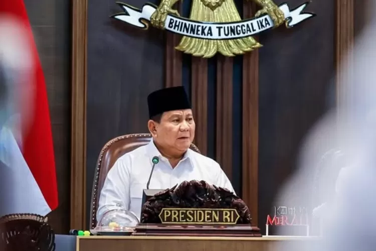 Presiden RI, Prabowo Subianto menyebut telah menyelamatkan Rp300 triliun dari APBN yang rawan diselewengkan.  ((Instagram/presidenrepublikindonesia) )