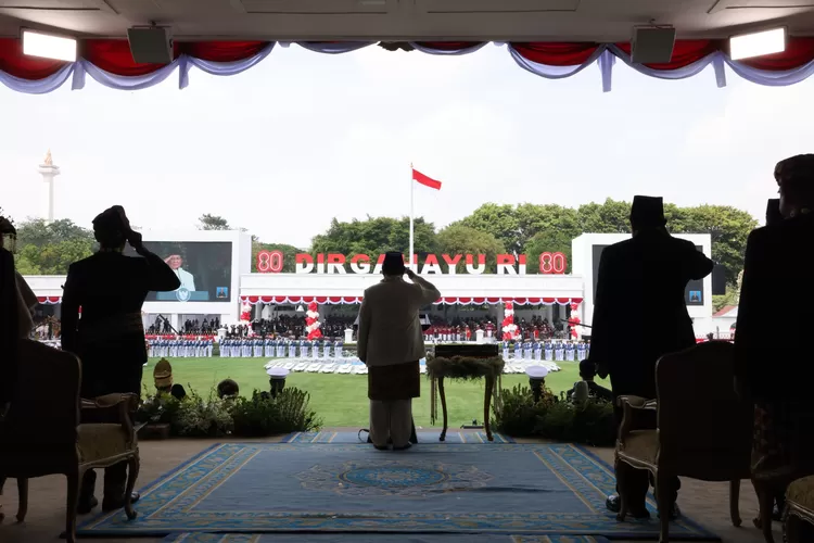 Petani Karawang Hadiri Upacara HUT ke-80 RI di Istana (17/8/2025) ((BPMI Setpres))