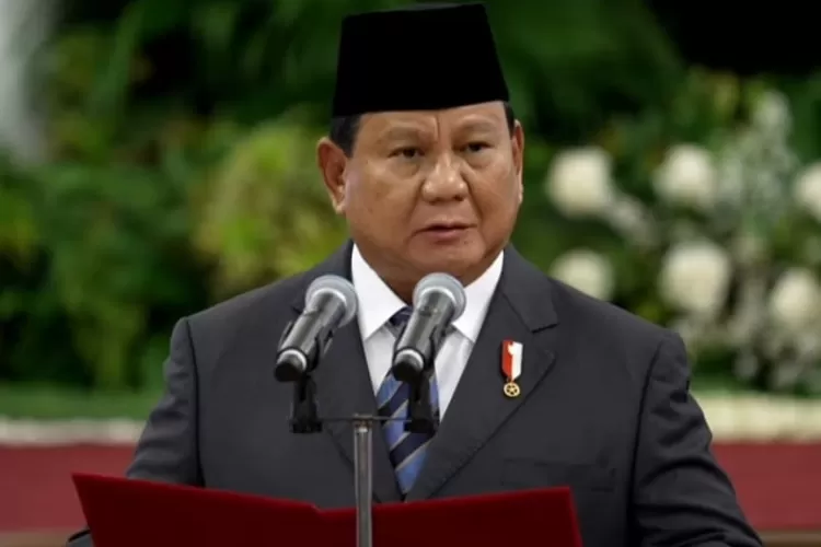 Presiden Prabowo saat reshuffle Kabinet Merah Putih, Rabu, 19 Februari 2025. ( (Sekretariat Presiden))