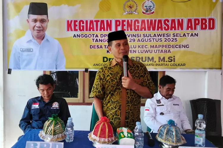 Pastikan Program Berdampak Positif terhadap Warga, Jasrum Lakukan Pengawasan di Luwu Utara (istimewa)
