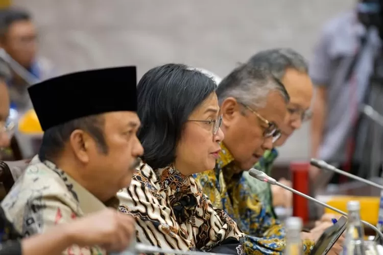 Menteri Keuangan Indonesia, Sri Mulyani memastikan tidak ada kenaikan tarif pajak di tahun 2026. ( (Instagram/smindrawati))