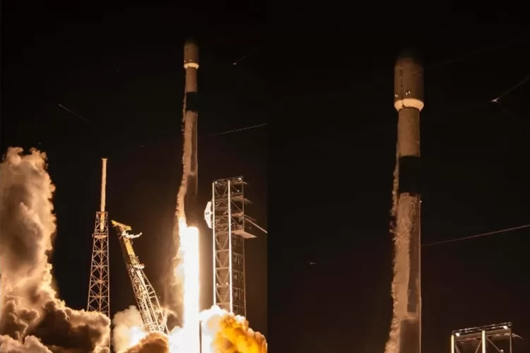 Peluncuran Satelit Nusantara Lima (SNL) di Cape Canaveral, Florida, Amerika Serikat.  ((Instagram/kemkomdigi))