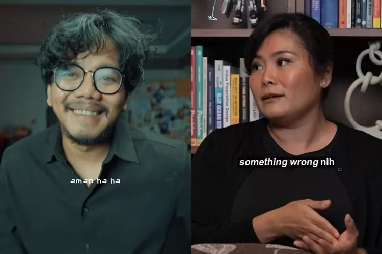 Influencer Ferry Irwandi merasa difitnah berkali-kali dalam perseteruannya dengan Grafolog, Gusti Aju Dewi di media sosial. ( (Instagram.com / @irwandiferry - @gustiajudewi))